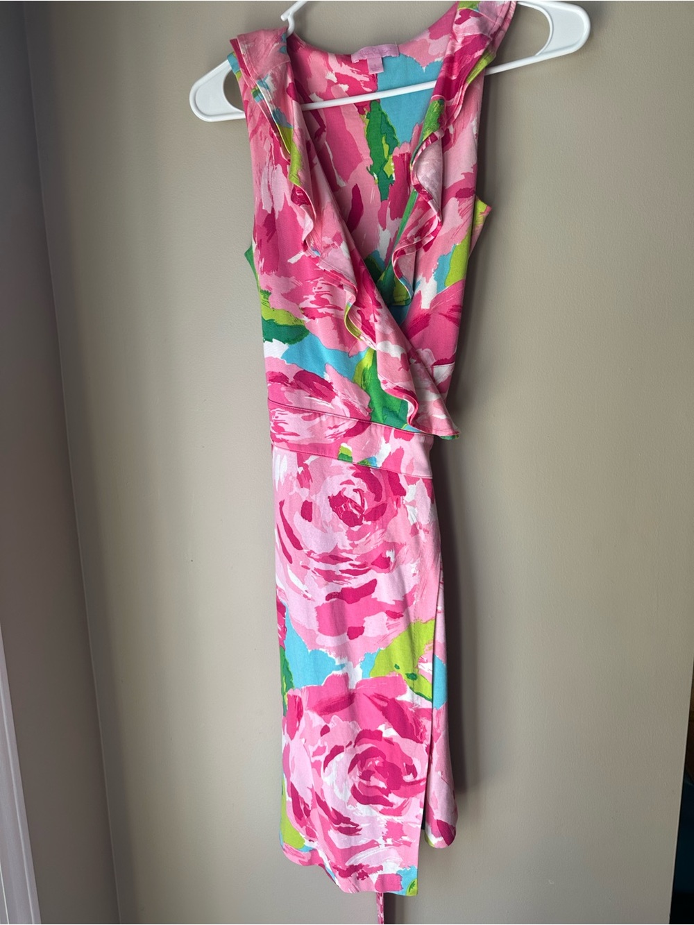 Lilly Pulitzer first impressions wrap dress